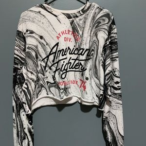 Cropped American Fighter sweatshirt